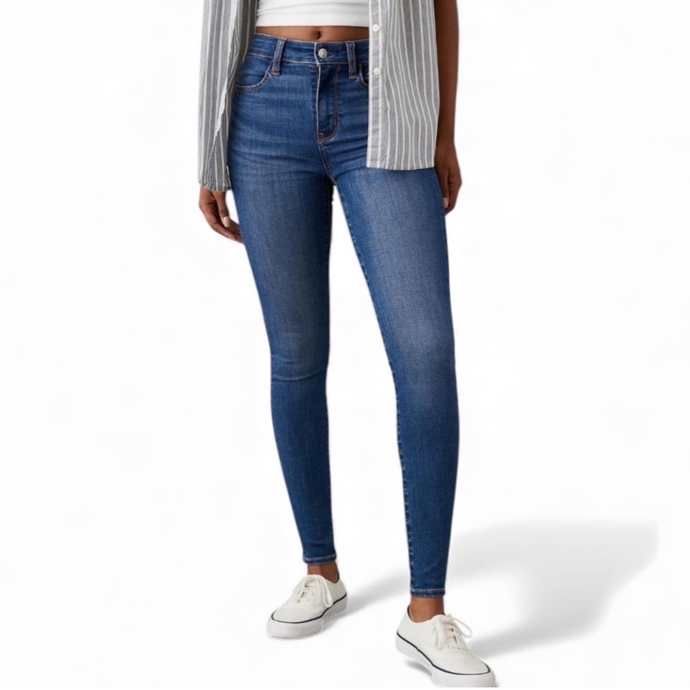 NWT OLD NAVY High-Rise Jeggings Blue Size 20S